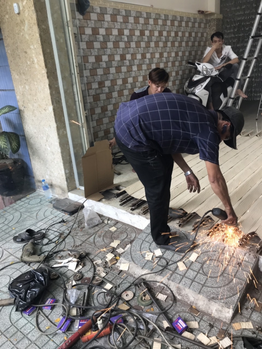 Sửa cửa sắt tại Gò Vấp