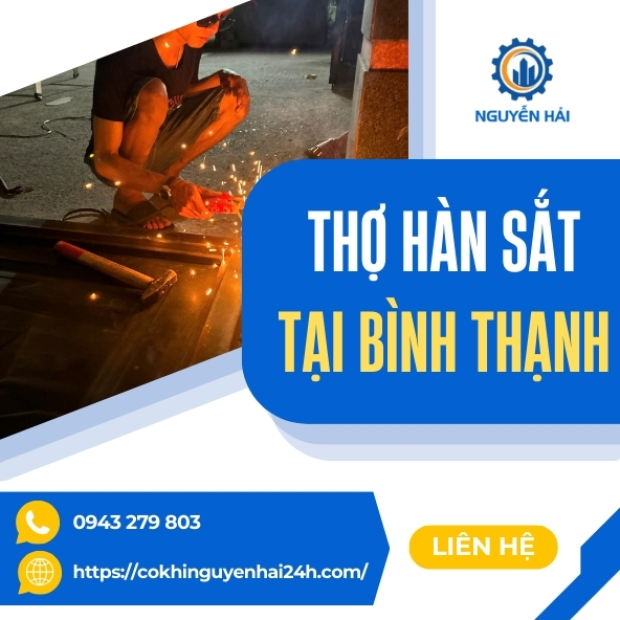 Thợ hàn sắt tại Bình Thạnh