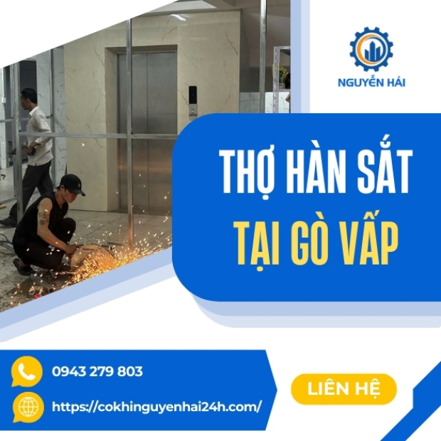Thợ hàn sắt tại Gò Vấp