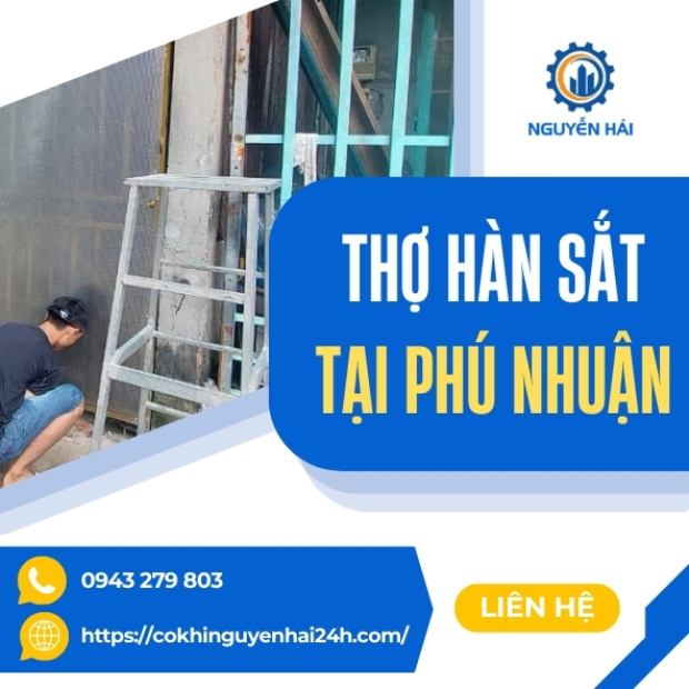 Thợ hàn sắt tại Phú Nhuận