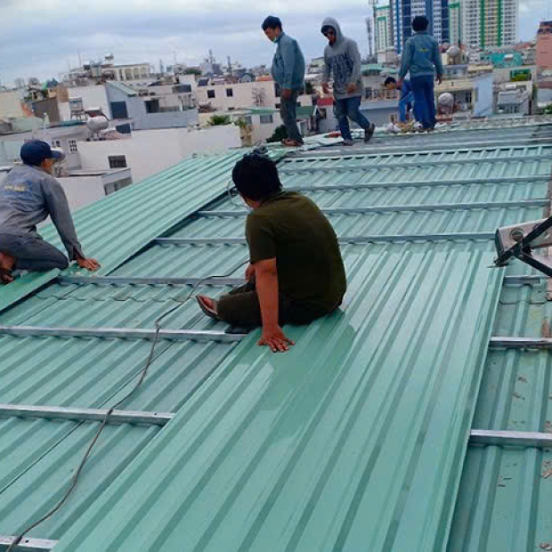 Các loại mái tôn phổ biến 